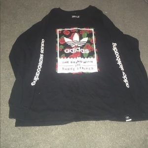 Black long sleeve adidas shirt